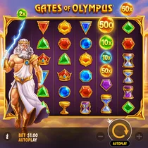 Nine Casino - Gates of Olympus Slot Game