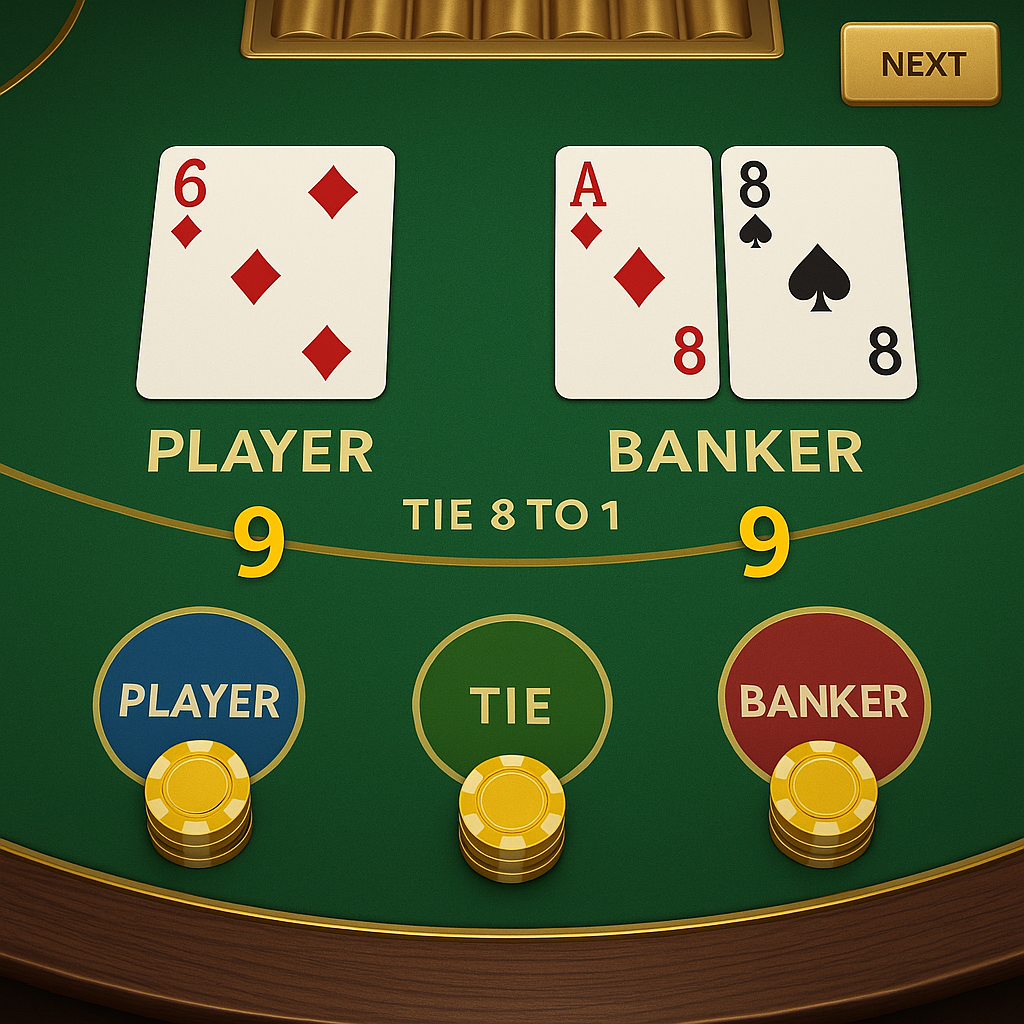 Nine Casino - Baccarat Table Game