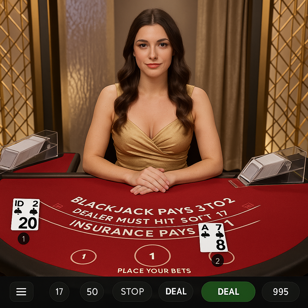 Nine Casino - Live Casino Lobby Overview