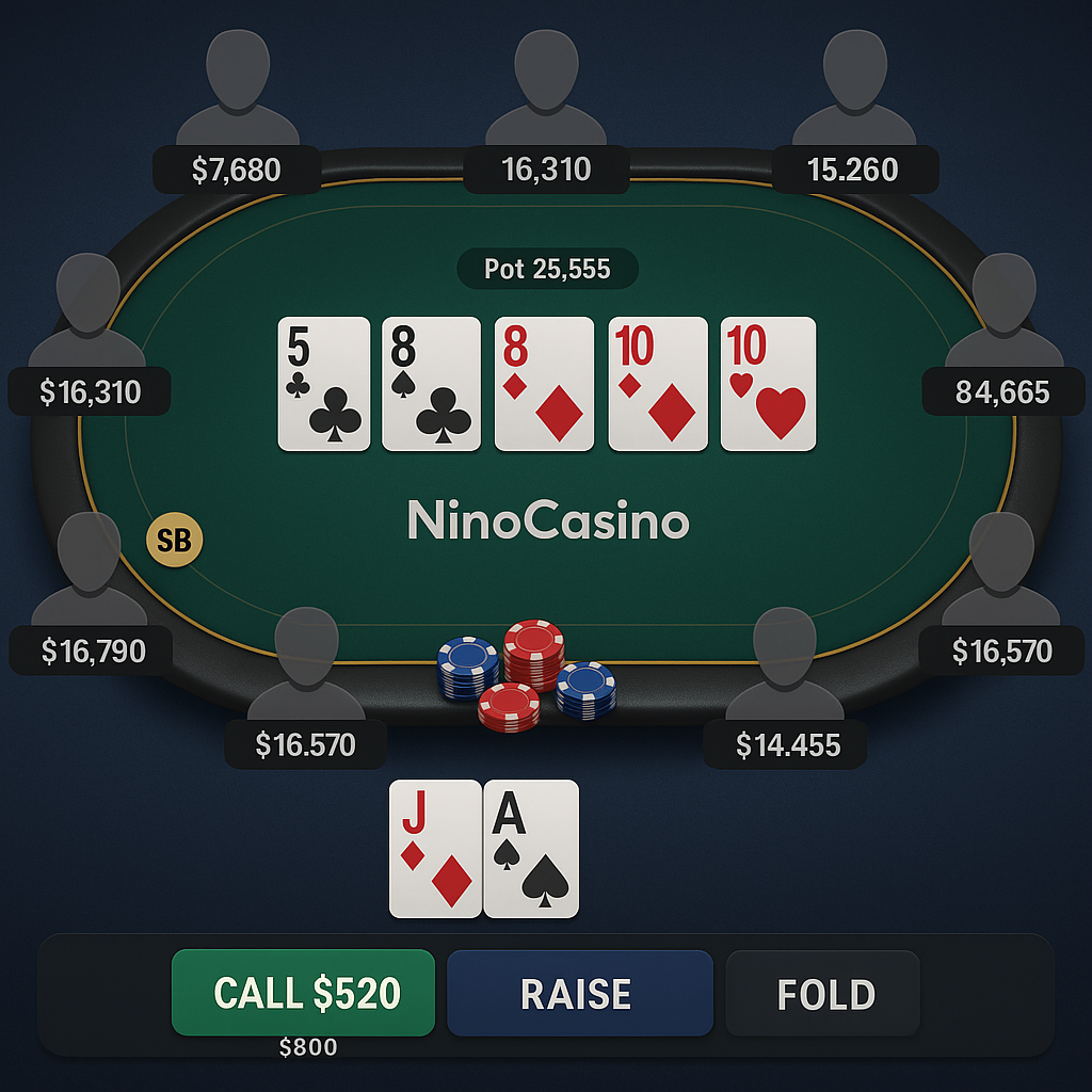 Nine Casino - Poker Table Game